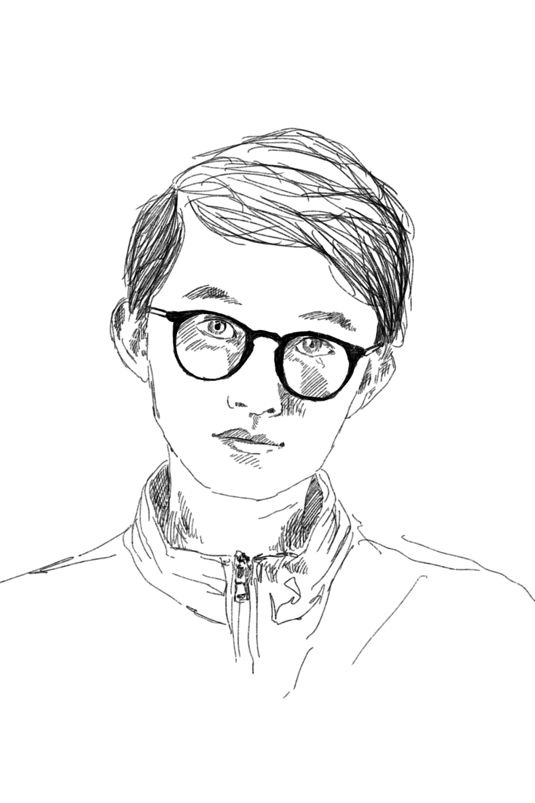 A sketch by Nicolas Solerieu made on 2018.09.11