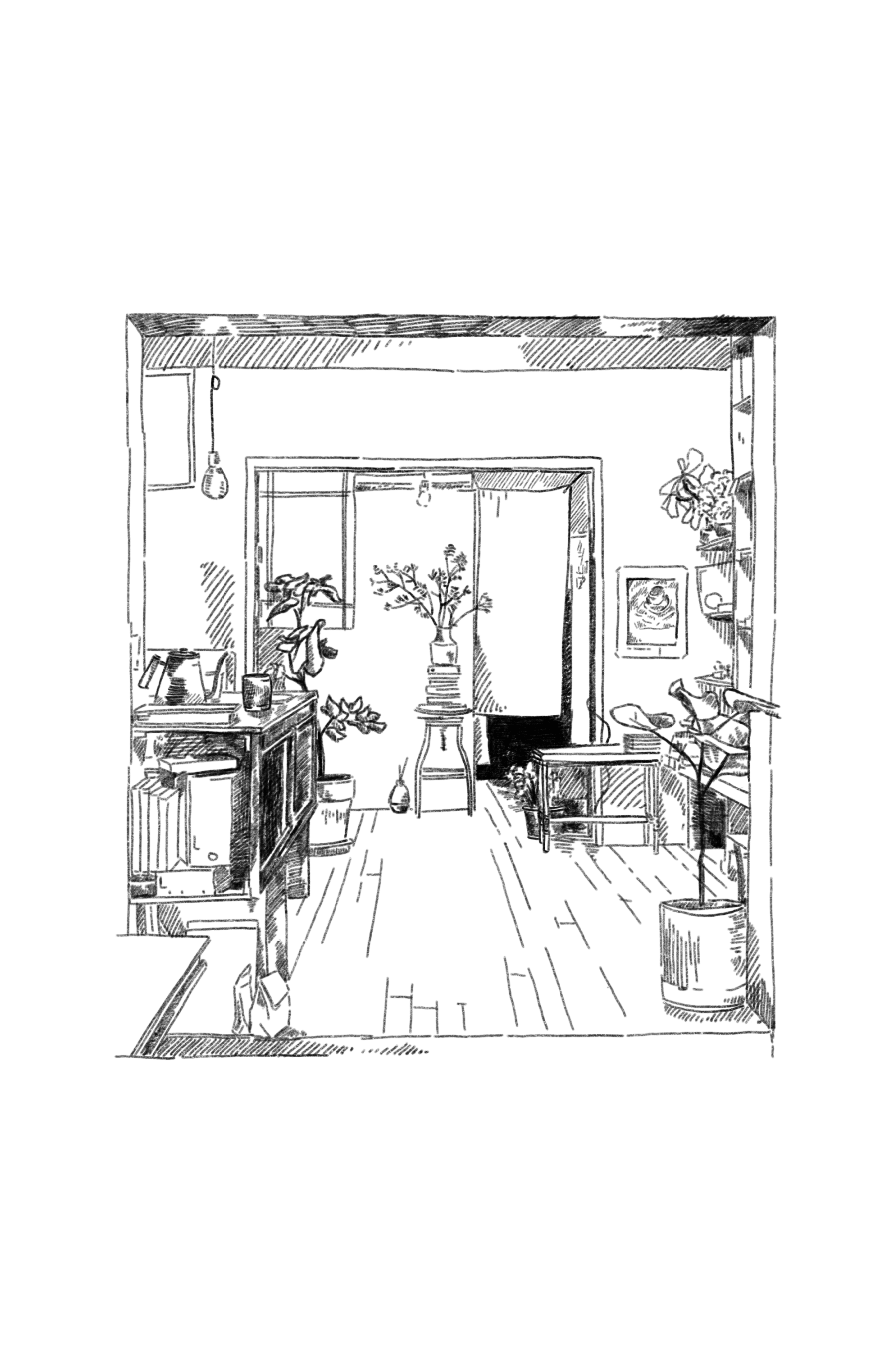 A sketch by Nicolas Solerieu made on 2019.02.27