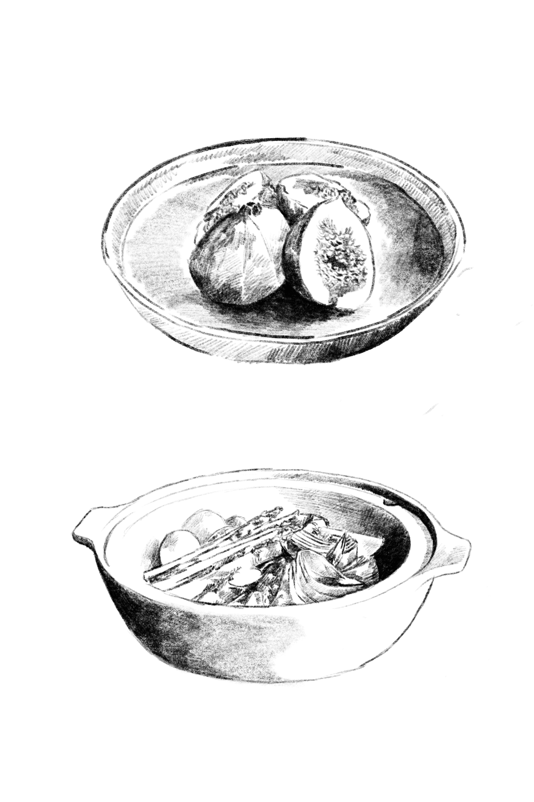 A sketch by Nicolas Solerieu made on 2019.05.22