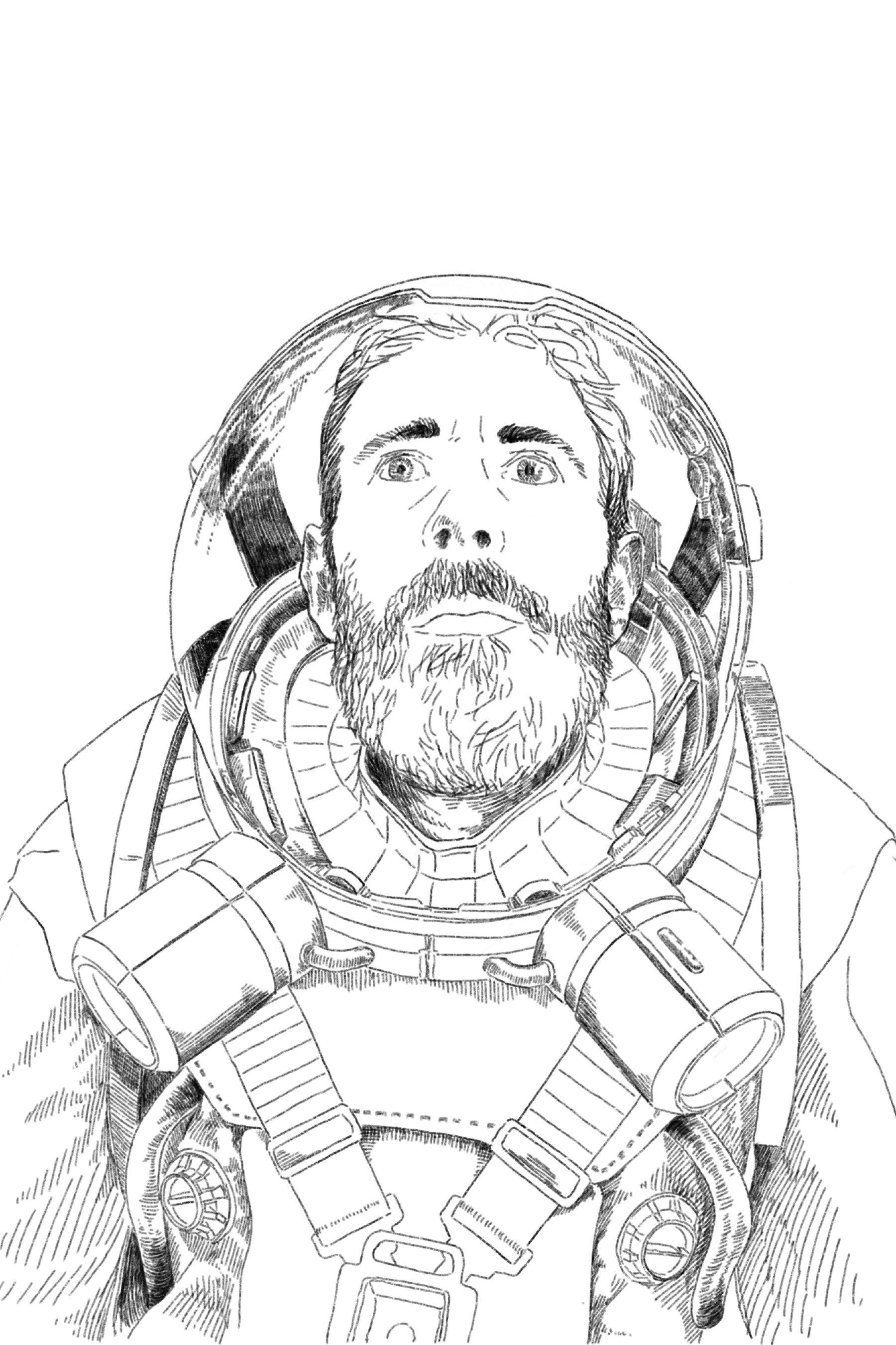 A sketch by Nicolas Solerieu made on 2022.05.02