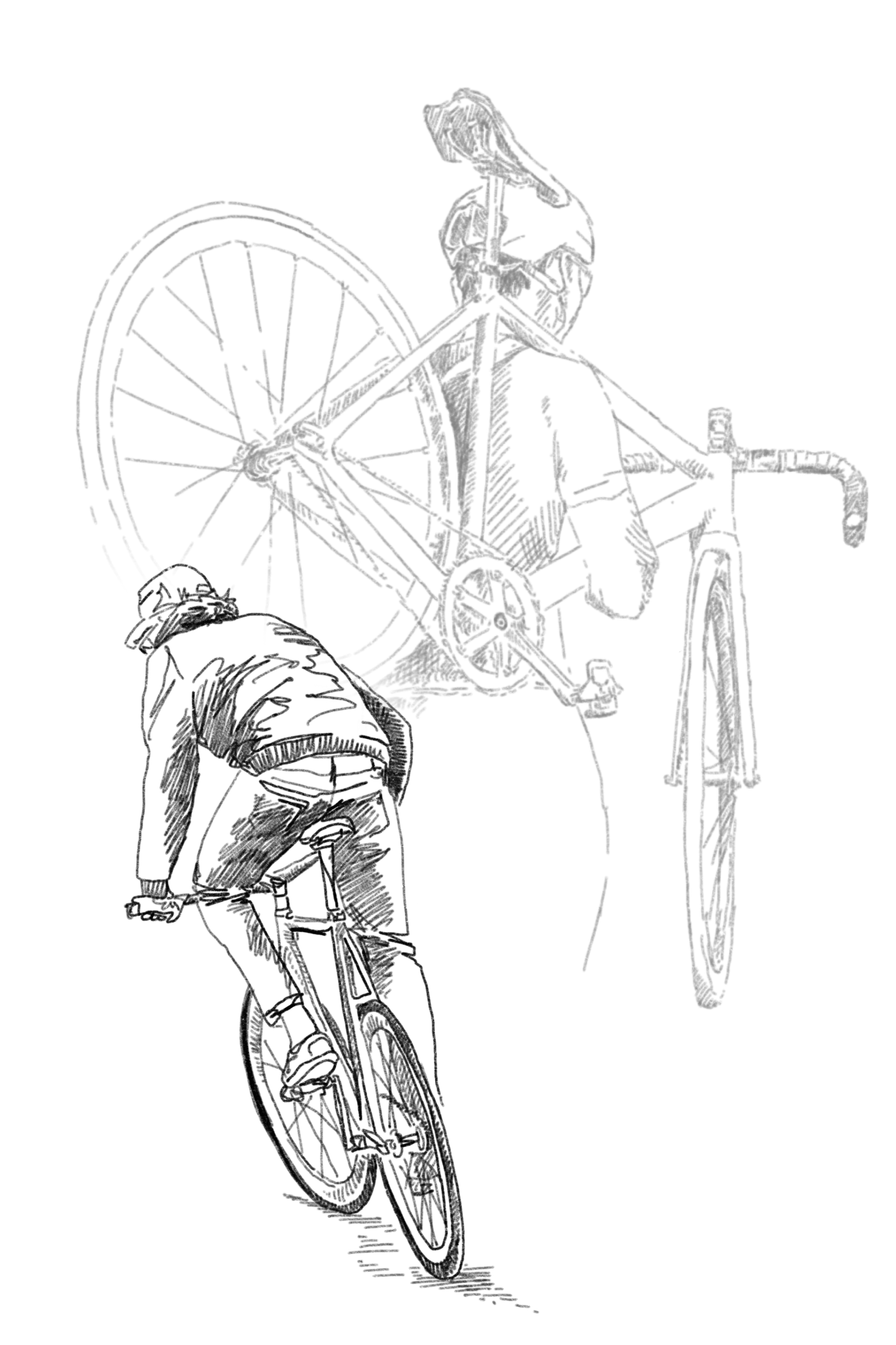A sketch by Nicolas Solerieu made on 2022.05.08