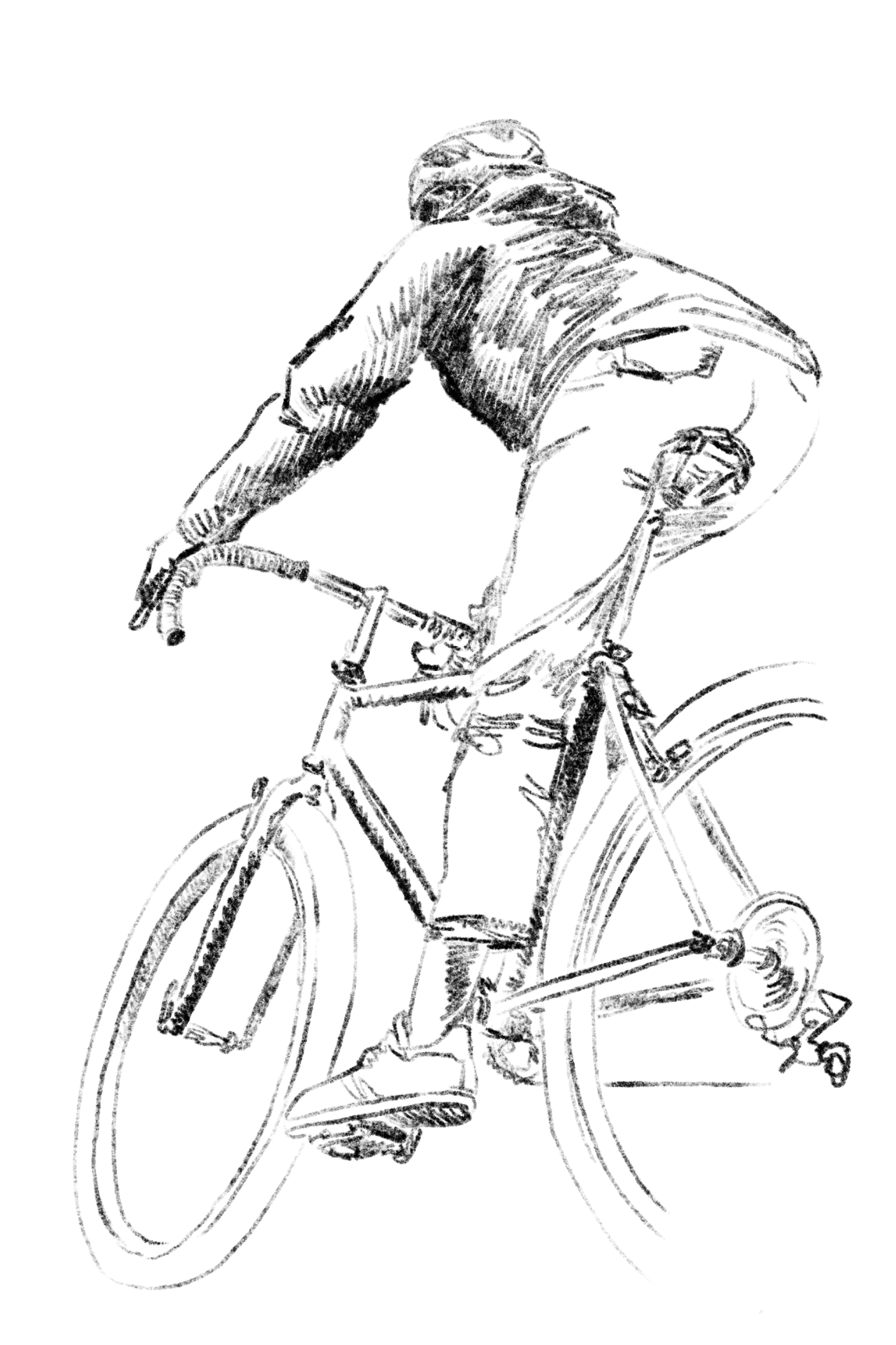 A sketch by Nicolas Solerieu made on 2022.10.10
