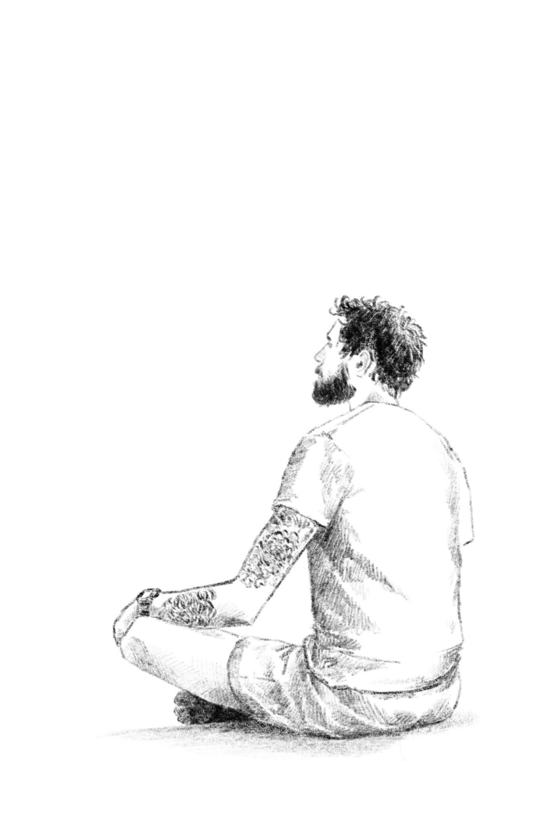 A sketch by Nicolas Solerieu made on 2023.04.25