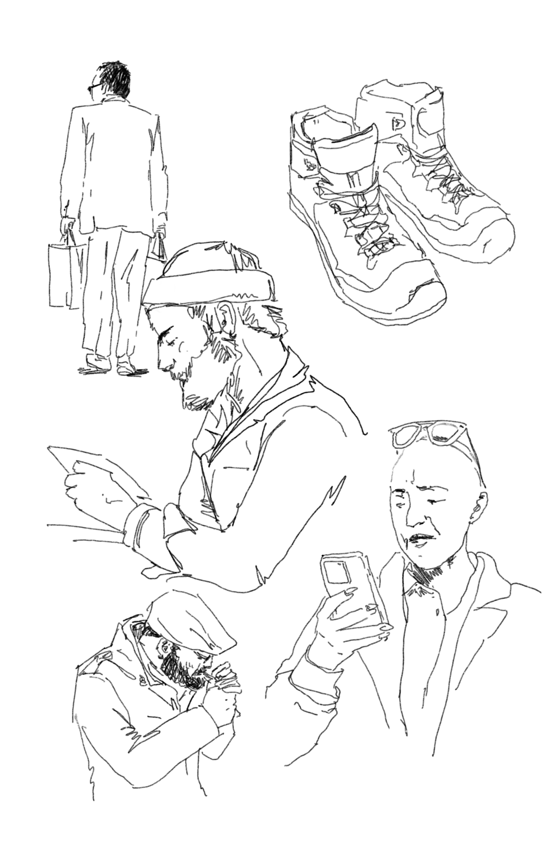 A sketch by Nicolas Solerieu made on 2024.12.12