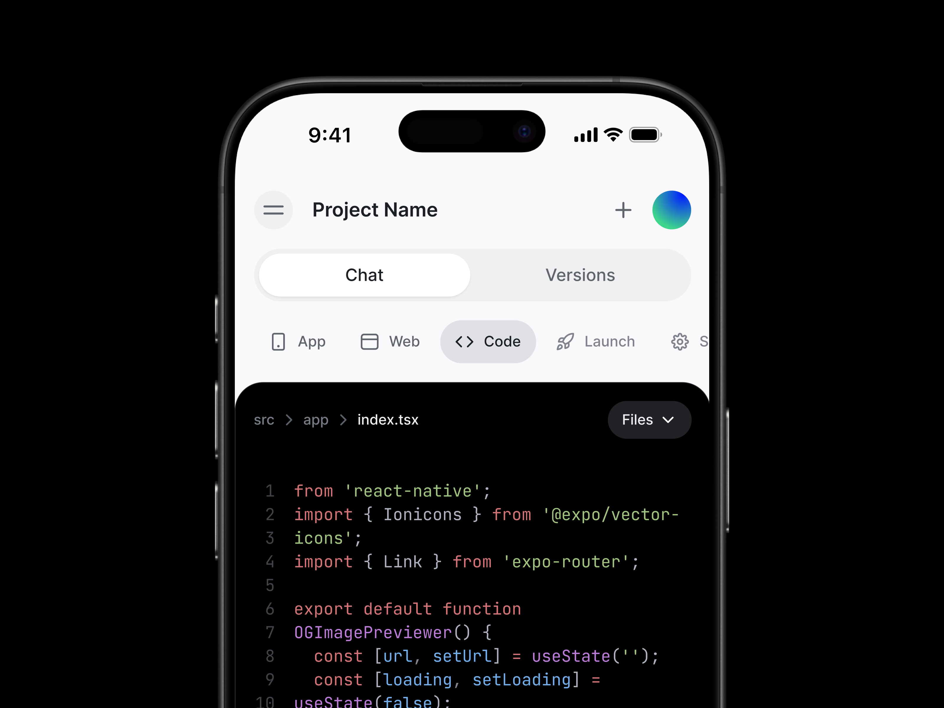 expo-agent-mobile-code-view.png